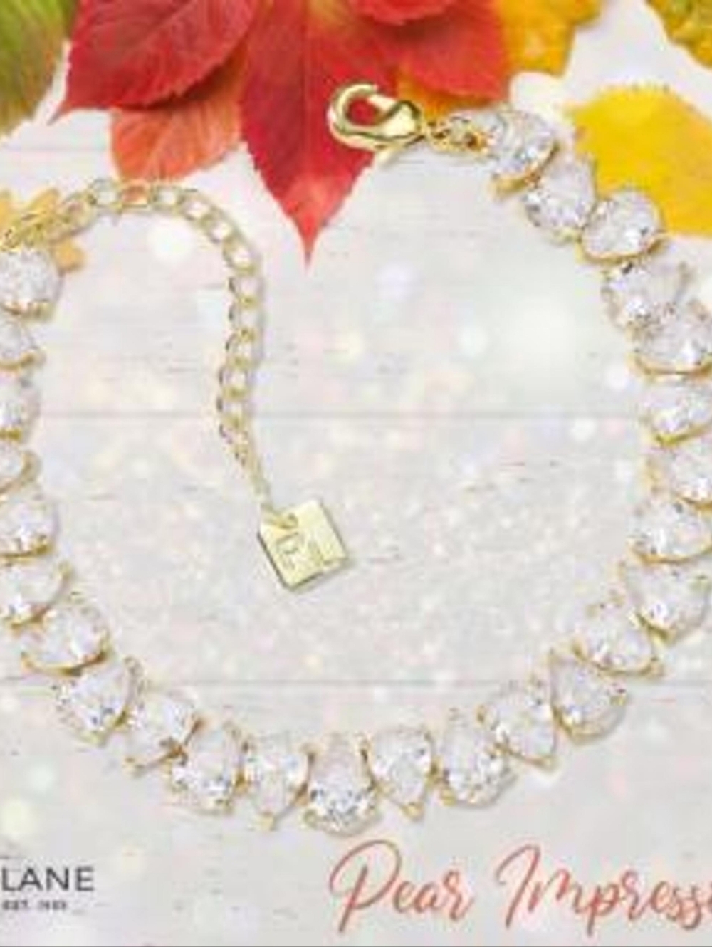 Park Lane Pear Impression Bracelet NWT